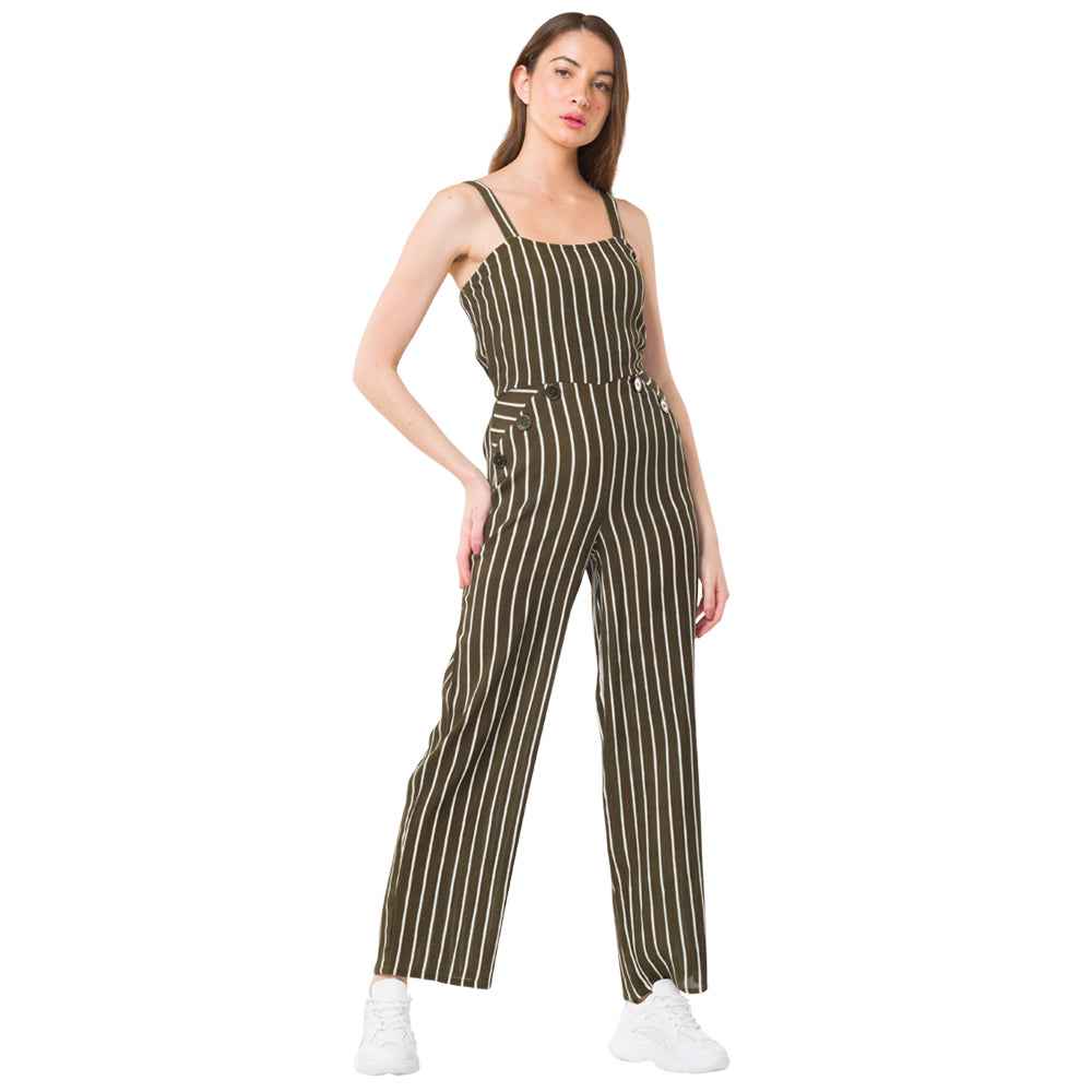Olive Charm Jumpsuit