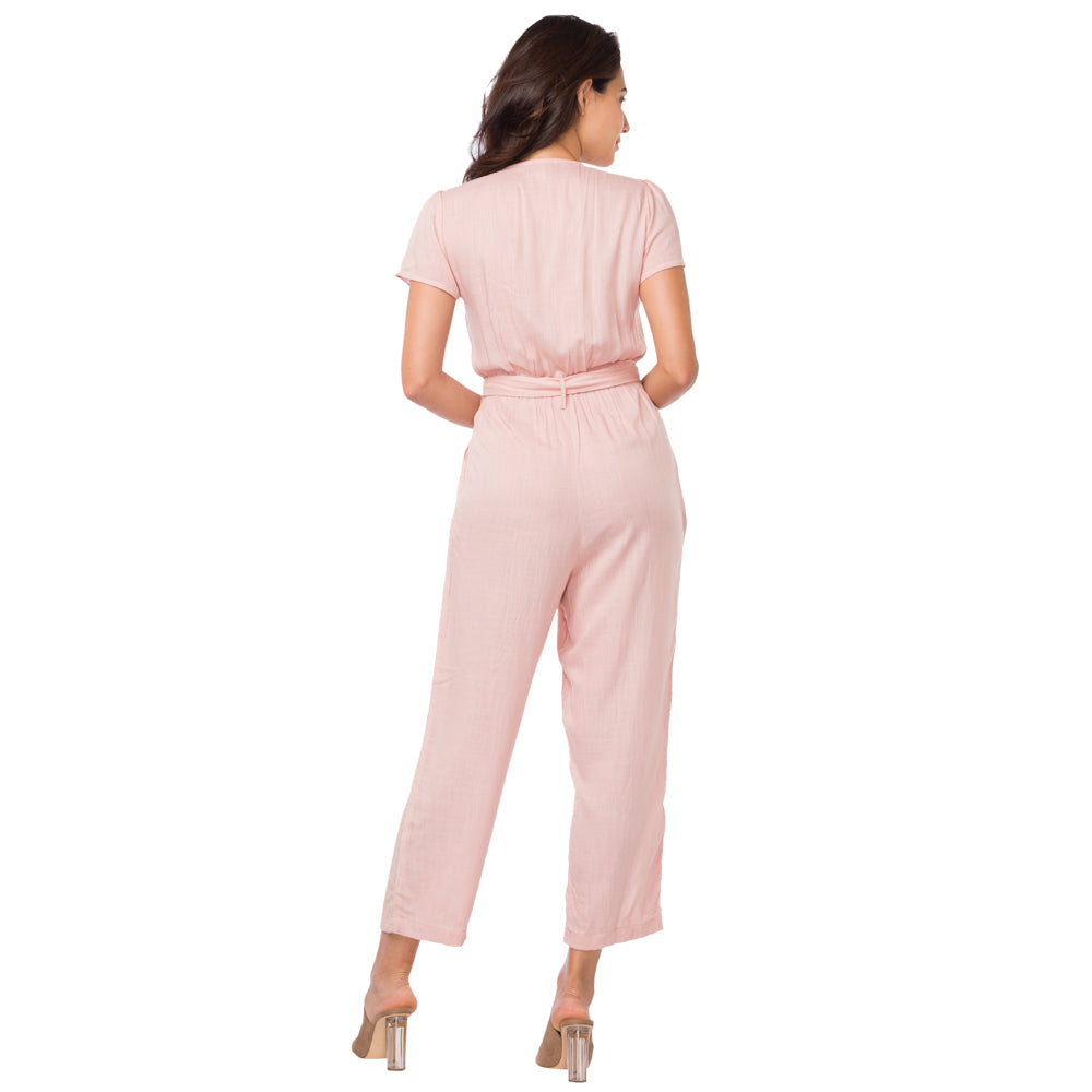 Knotty Pink Jumpsuit - MyraUSA