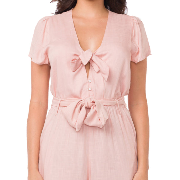 Knotty Pink Jumpsuit - MyraUSA