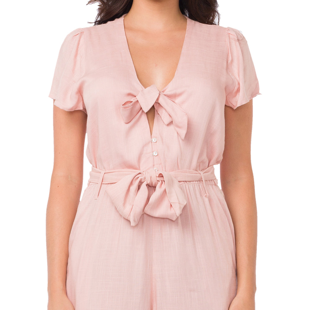 Knotty Pink Jumpsuit - MyraUSA