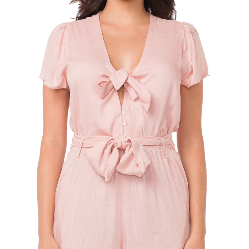 Knotty Pink Jumpsuit