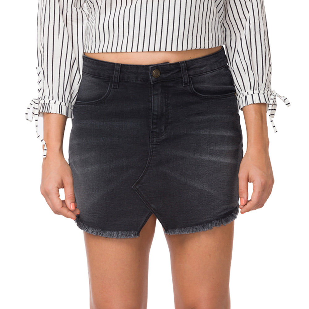 Denim Charm Skirt - MyraUSA