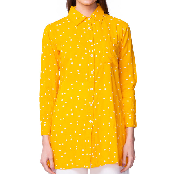 Polka Cheer Long Shirt