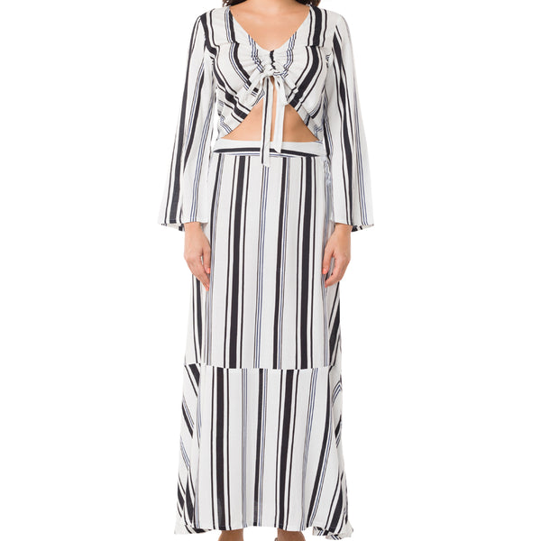 Streaky Smudgy Top and Skirt - MyraUSA