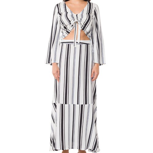 Streaky Smudgy Top and Skirt - MyraUSA
