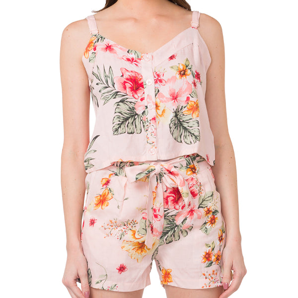 Hula Verdure Top And Shorts