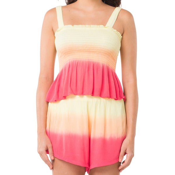 Vivid Colour Top And Shorts - MyraUSA