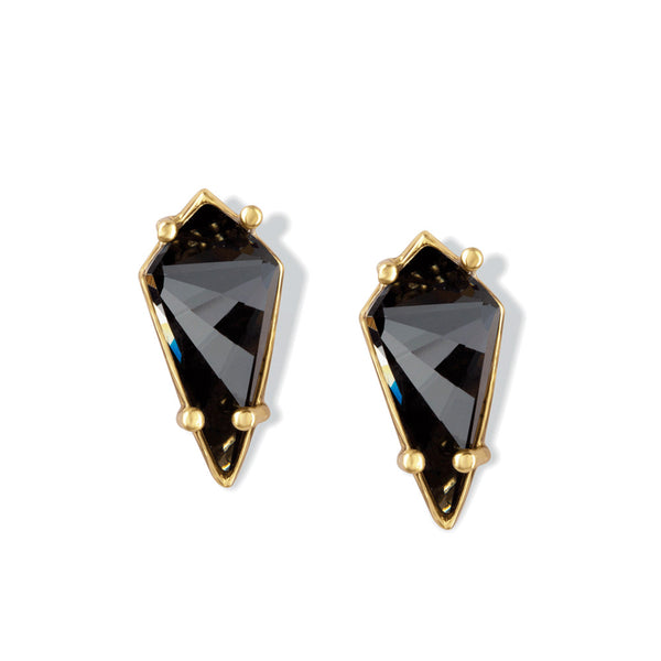 Black Knight Stud Earrings