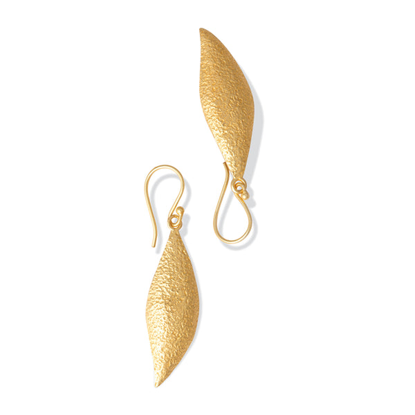 Roman Gold Drop Earrings - MyraUSA