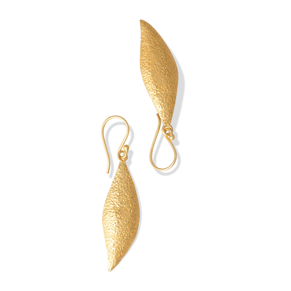 Roman Gold Drop Earrings - MyraUSA