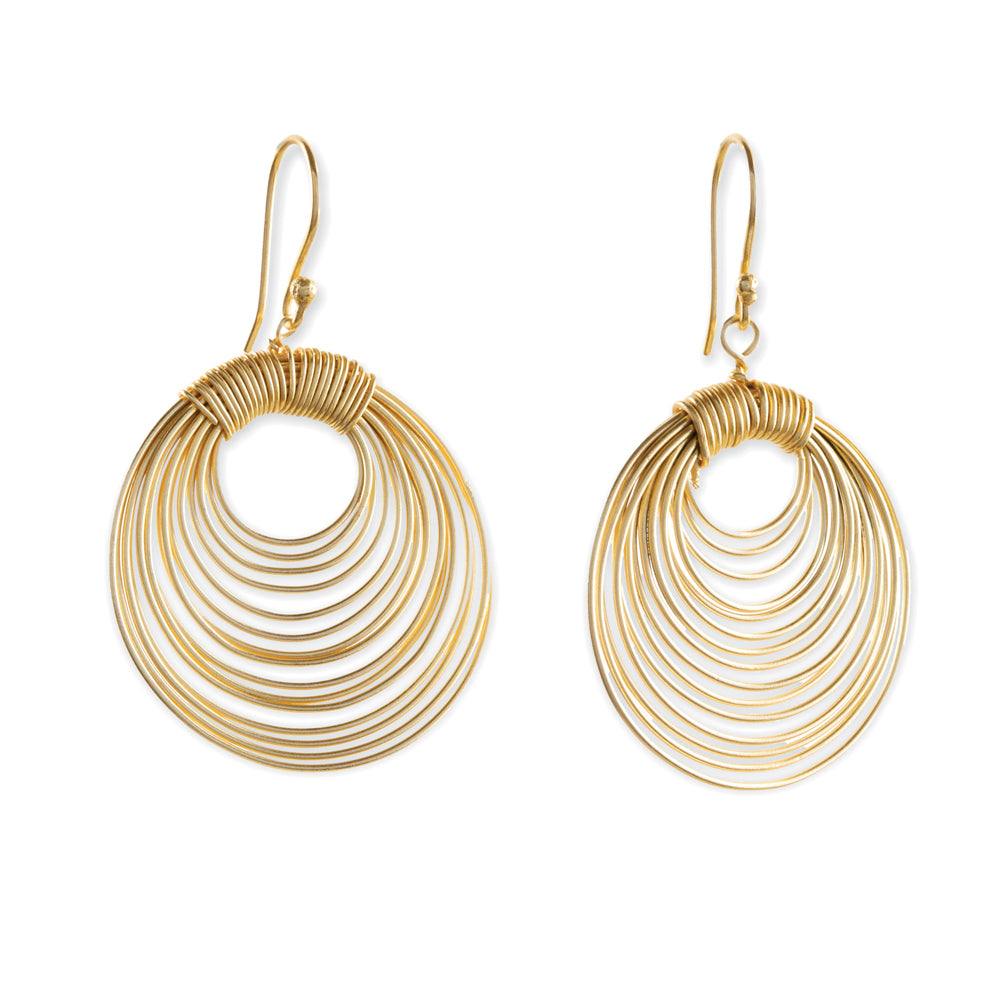 Egyptian Spirit Hoop Earrings - MyraUSA