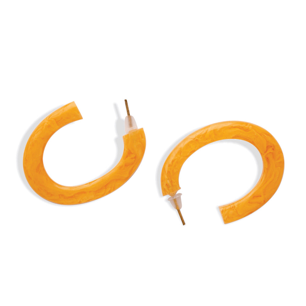 Mango Maple Hoop Earrings - MyraUSA