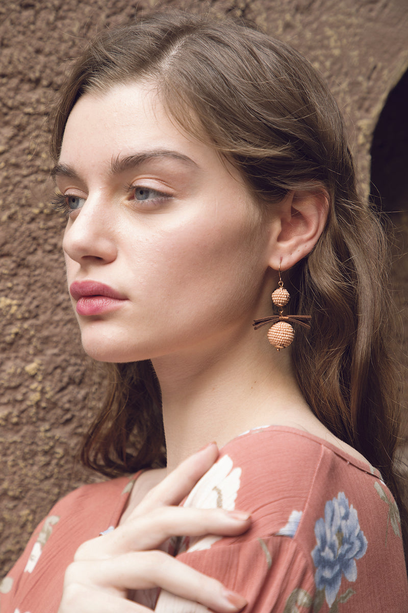 Berry Quake Drop Earrings