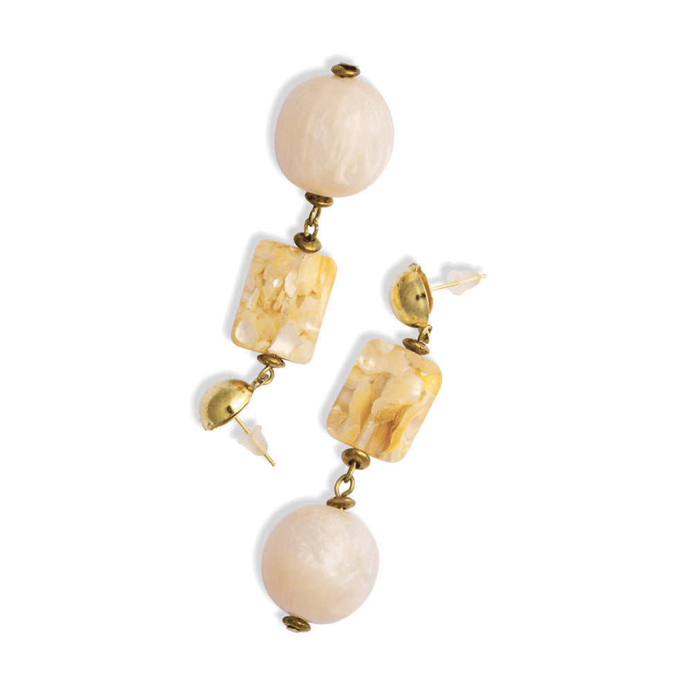 Radiant Pearl Drop Earrings - MyraUSA