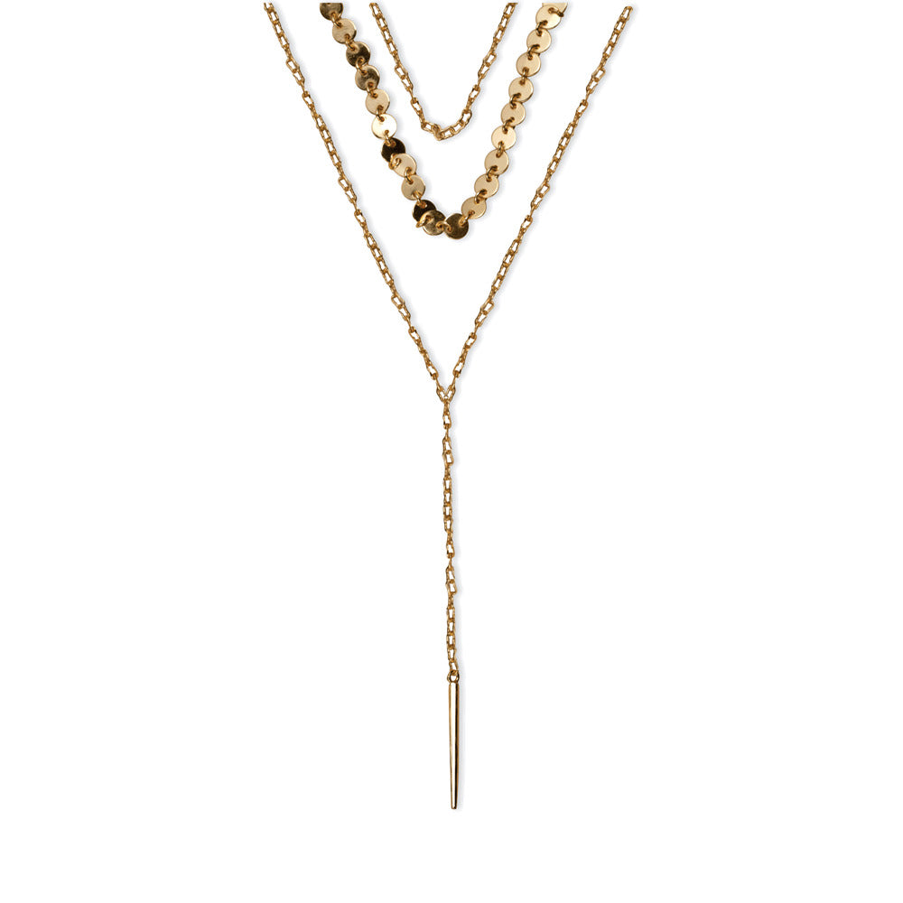 Elegant Moments Layered Necklace - MyraUSA