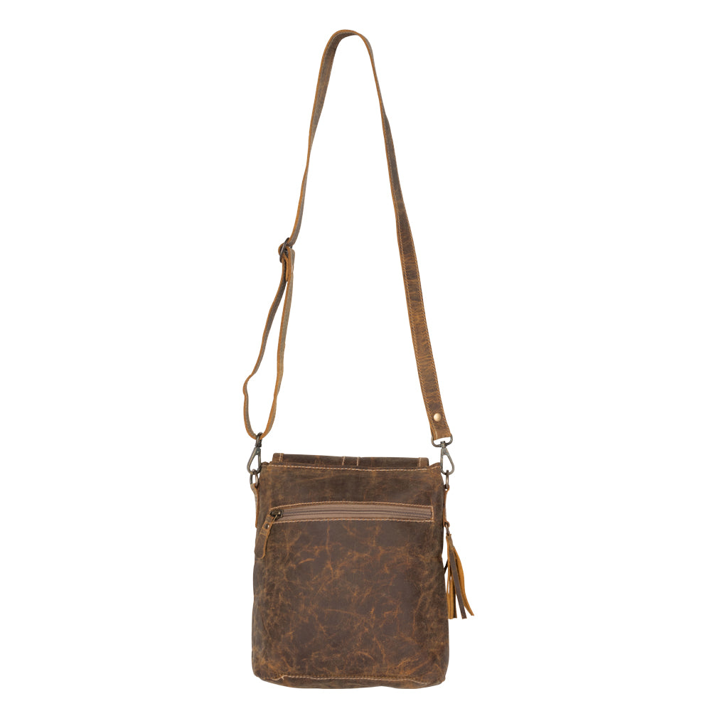 Brown Beauty Leather Bag - MyraUSA