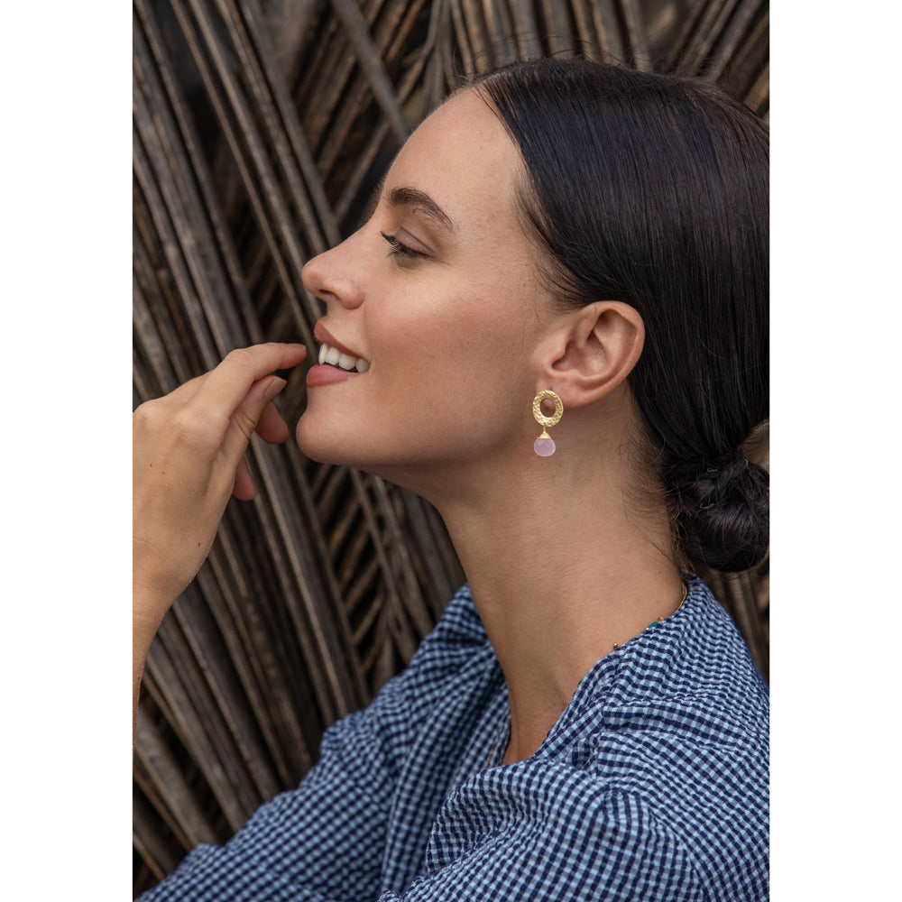 Rose Drops Earring - MyraUSA