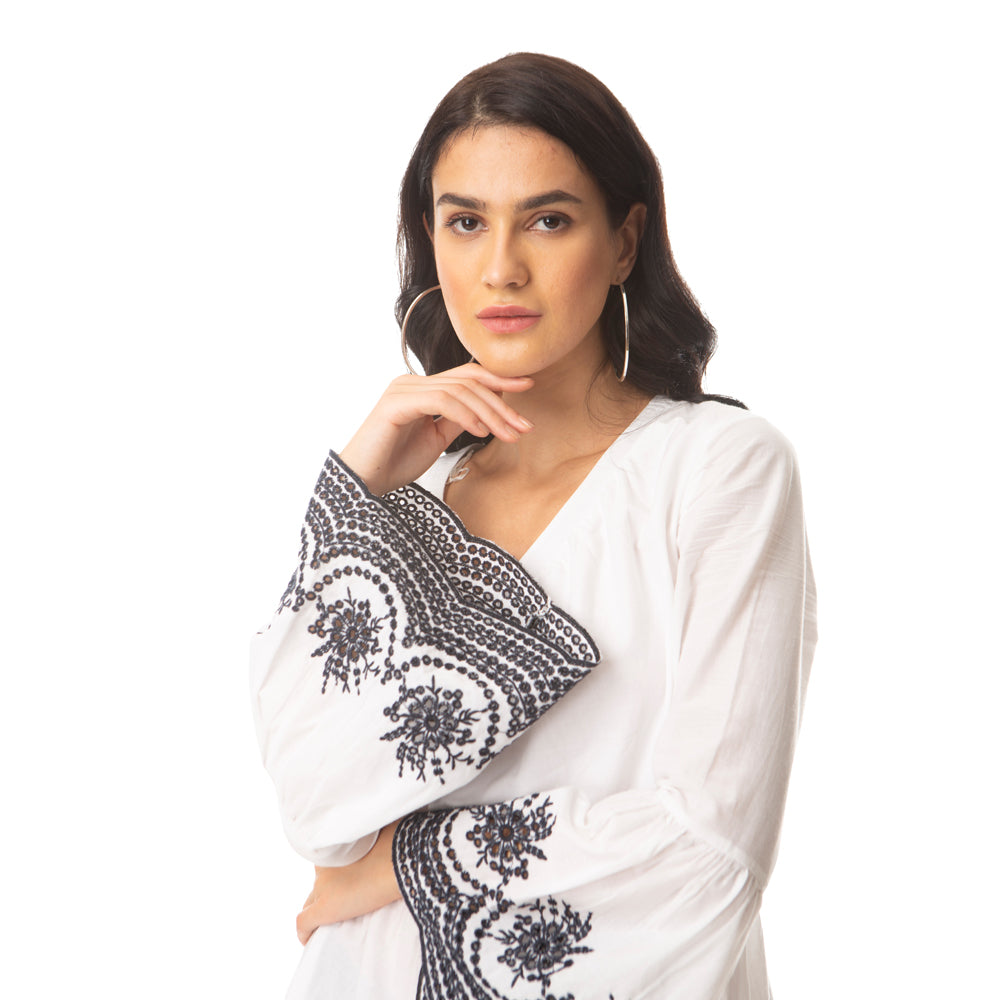 Elegant Embroidered Top - MyraUSA