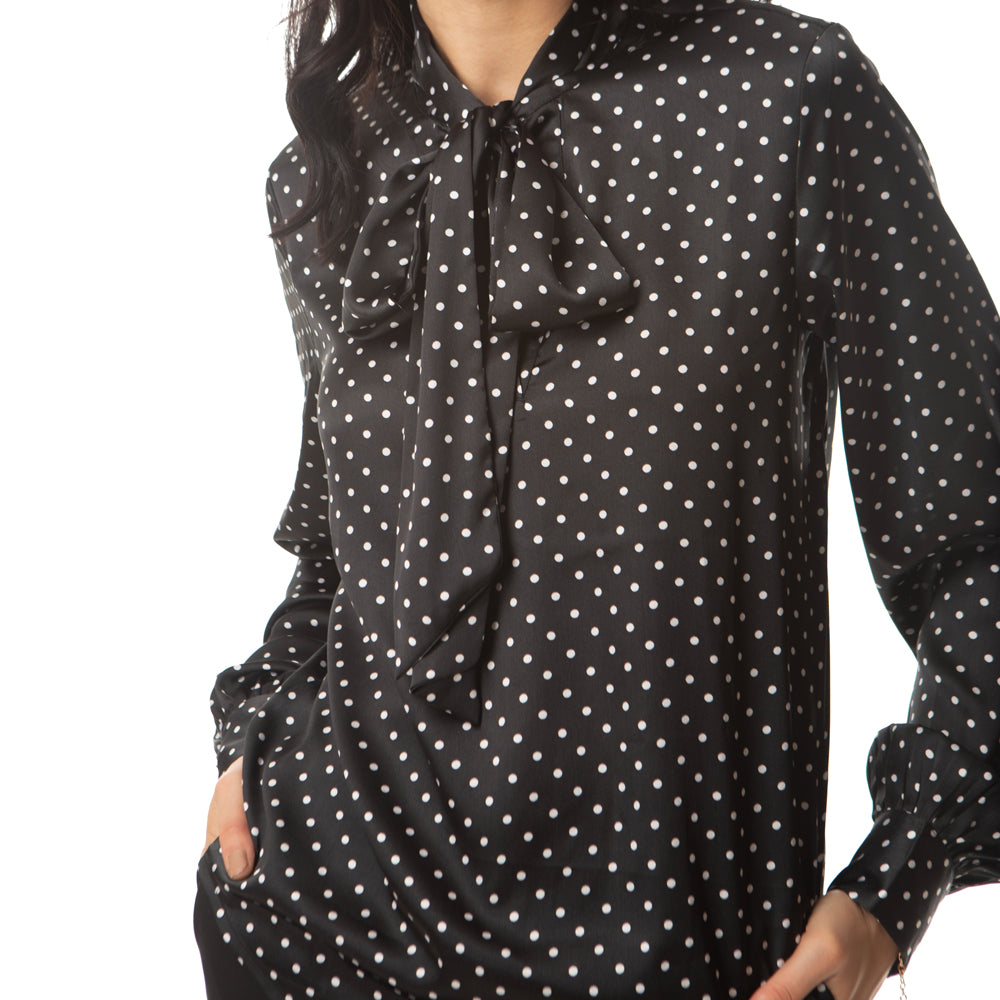 Polka Galore Bow Top - MyraUSA