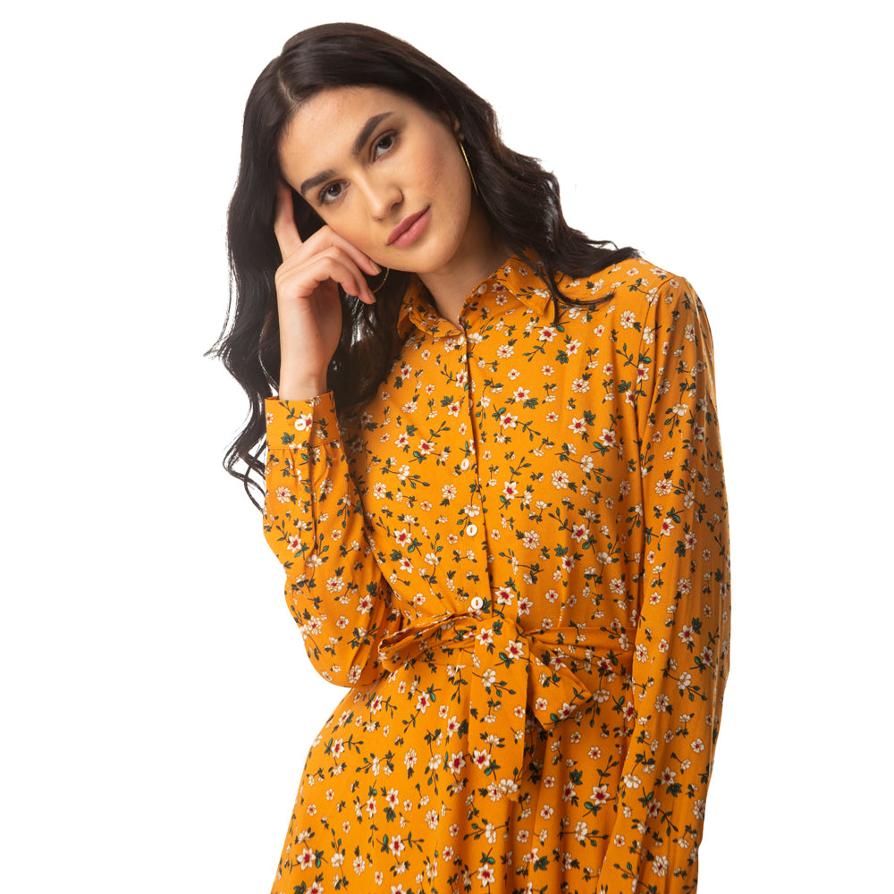 Jazzin' Belted Dress - MyraUSA