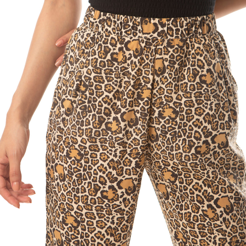 Leopard Bling Buttery Joggers