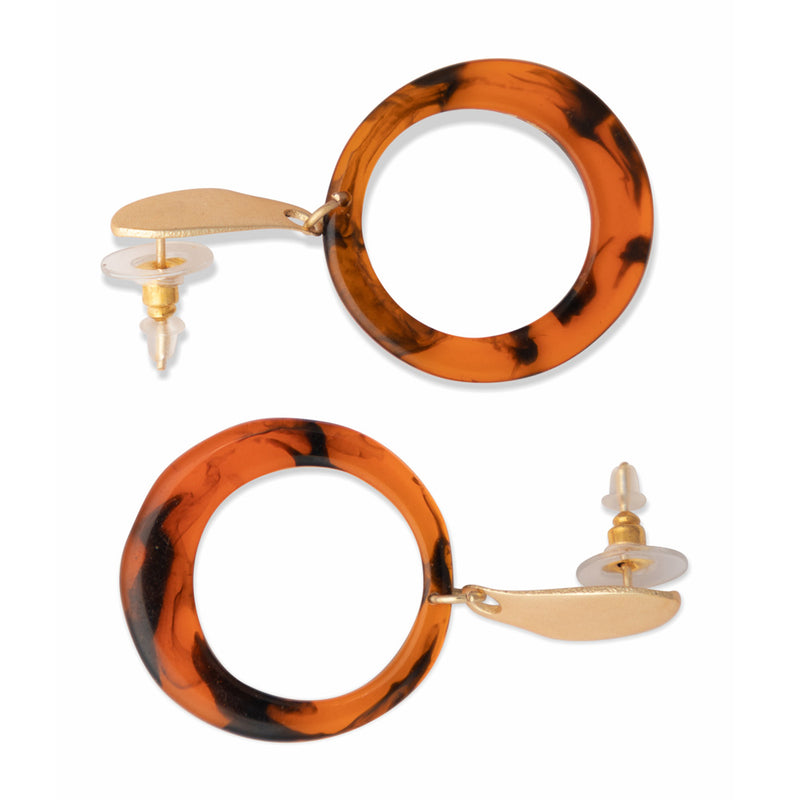 Oval-o-fire Earring