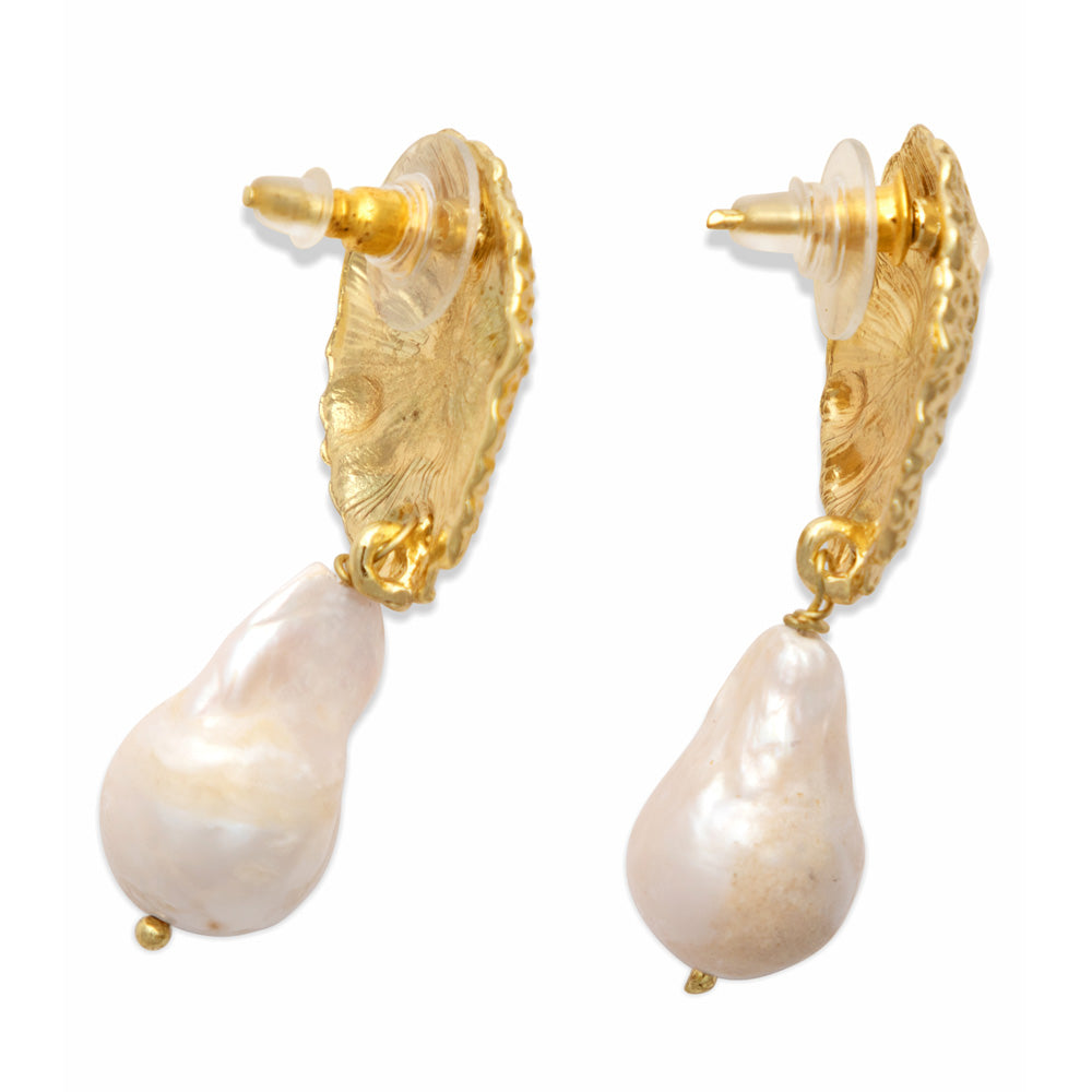 Arctic Pearl Earring - MyraUSA