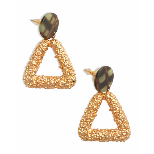 Enchanted Olive Earring