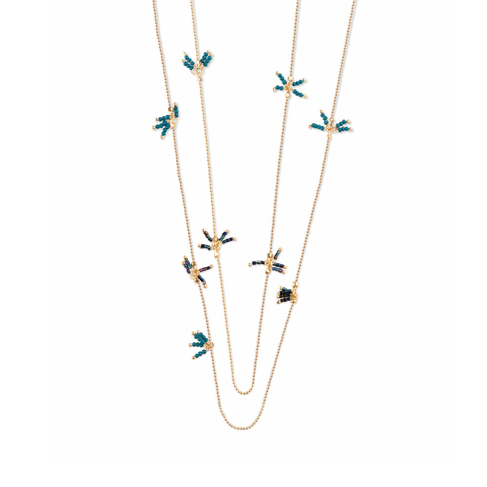 Gracious Aura Layered Necklace - MyraUSA