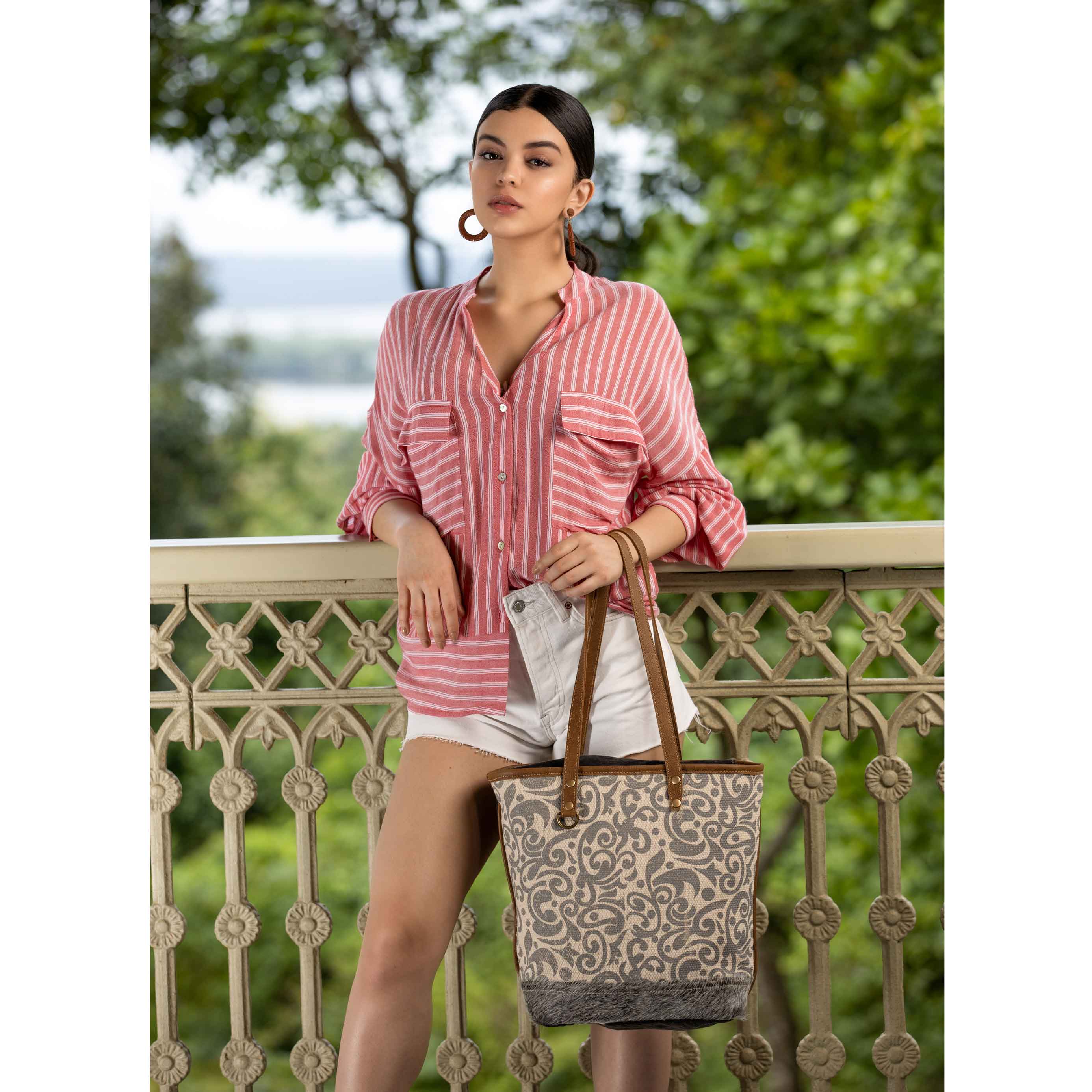 WINTER SNOW TOTE BAG - MyraUSA