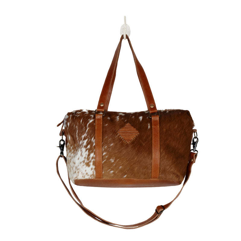 LEATHER LUST MINI DUFFLE BAG