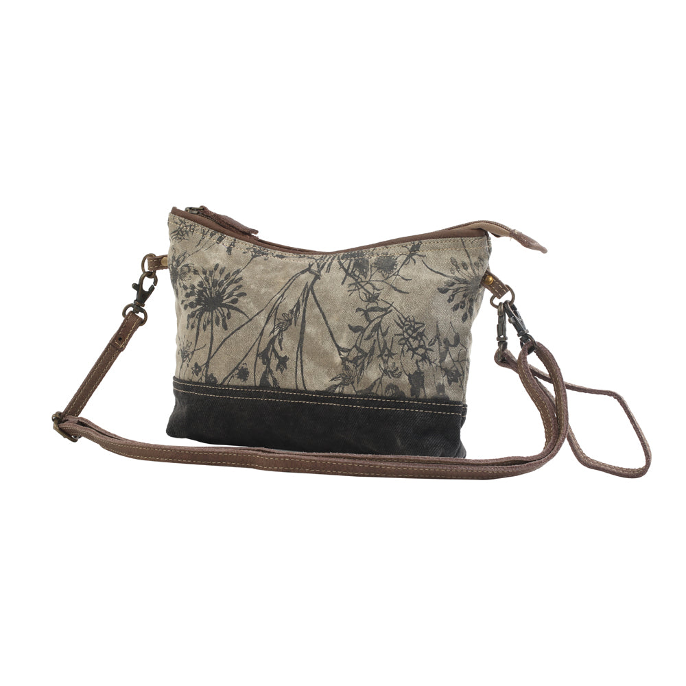 Dainty Delight Small sale Crossbody Wallet Upcycled Canvas Bag-jghj