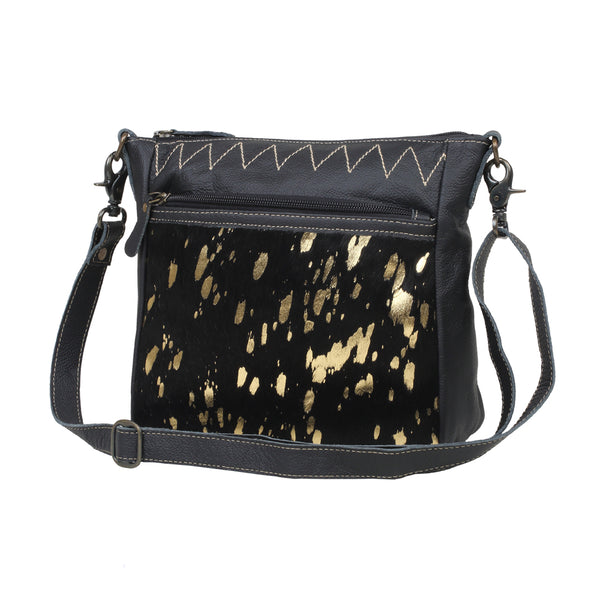 ZIGGY LEATHER AND HAIRON BAG - MyraUSA