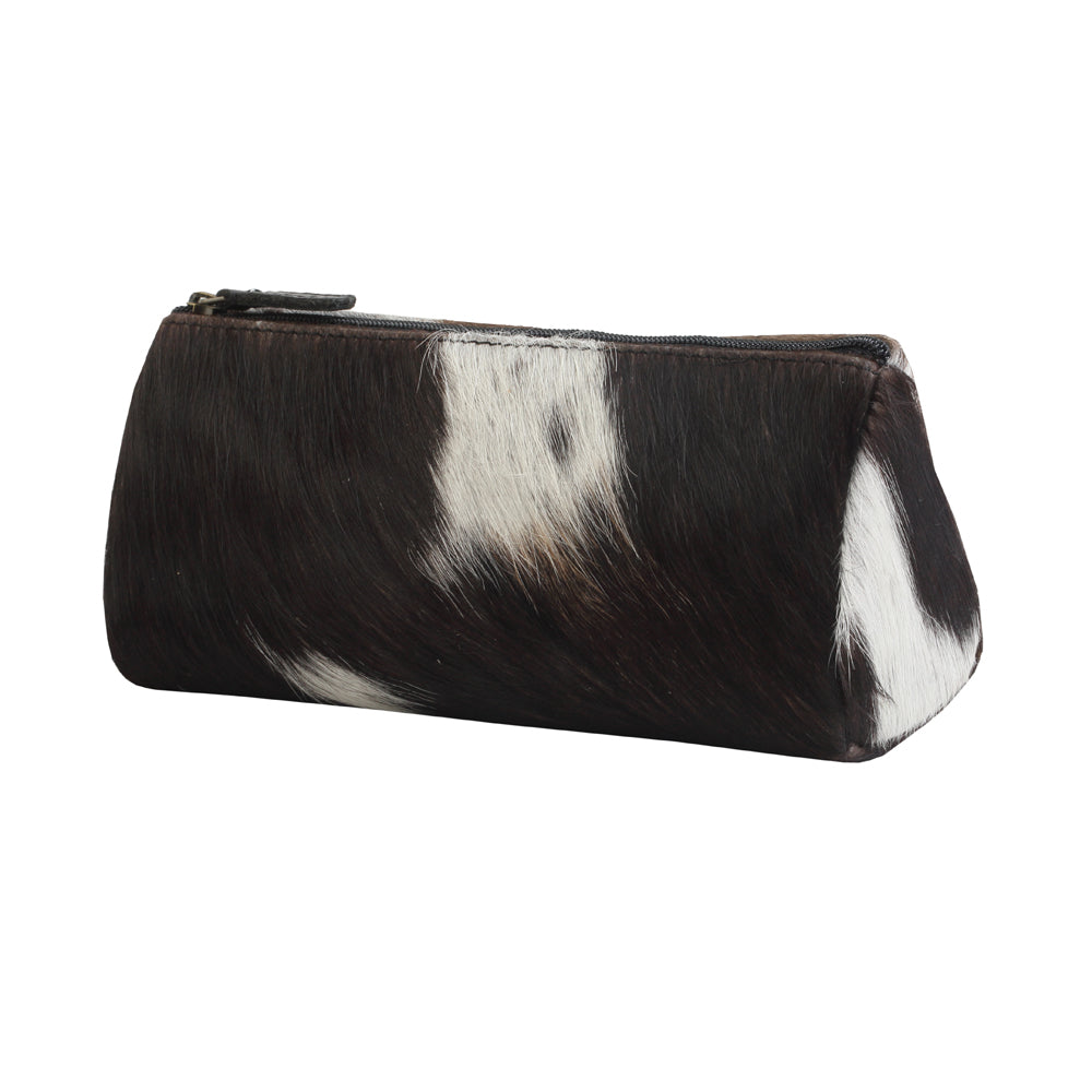 SILKY SLAYER LEATHER AND HAIRON MULTI POUCH - MyraUSA