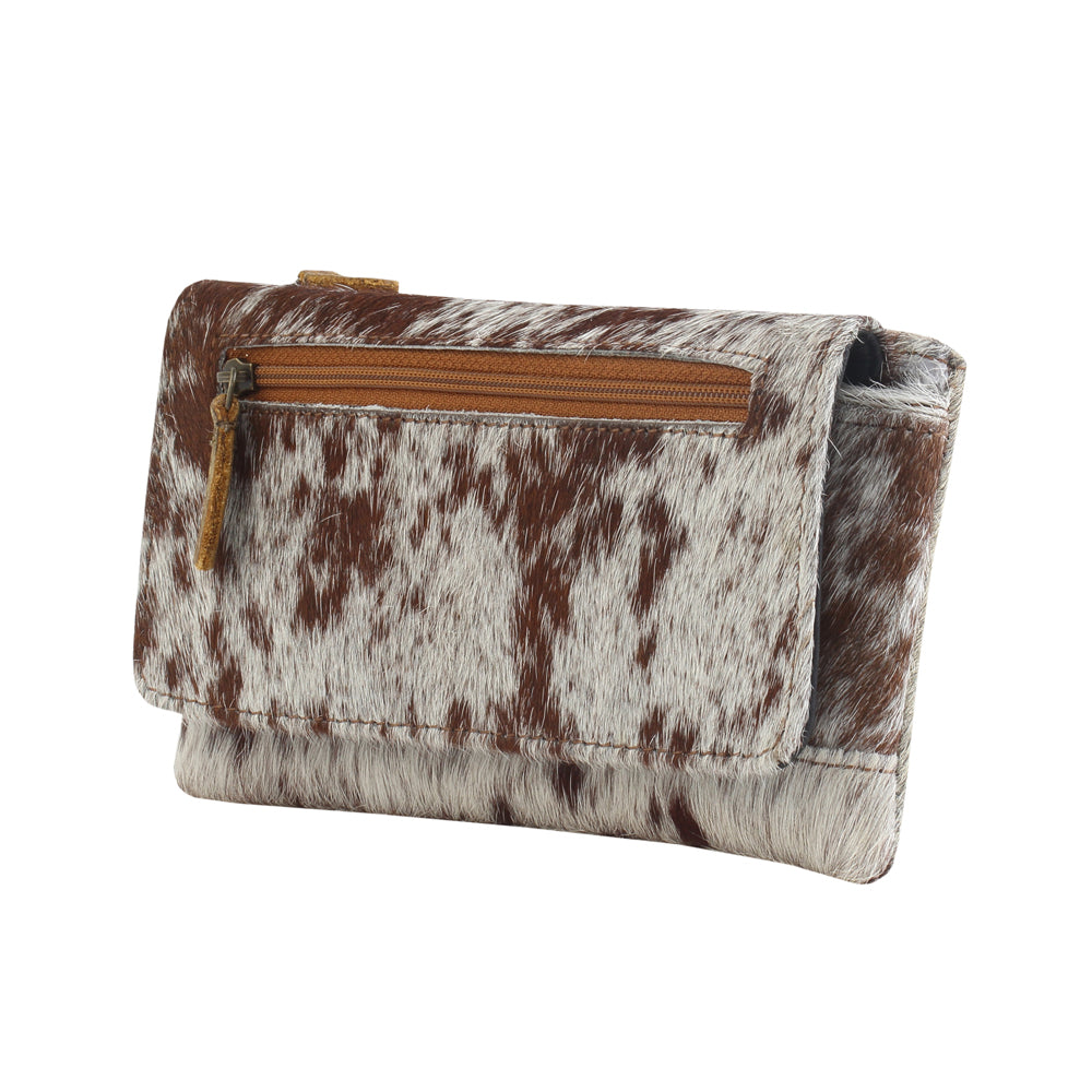 WILDFIRE LEATHER AND HAIRON WALLET - MyraUSA