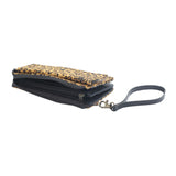 UPTOWN GIRL LEATHER & HAIRON WALLET