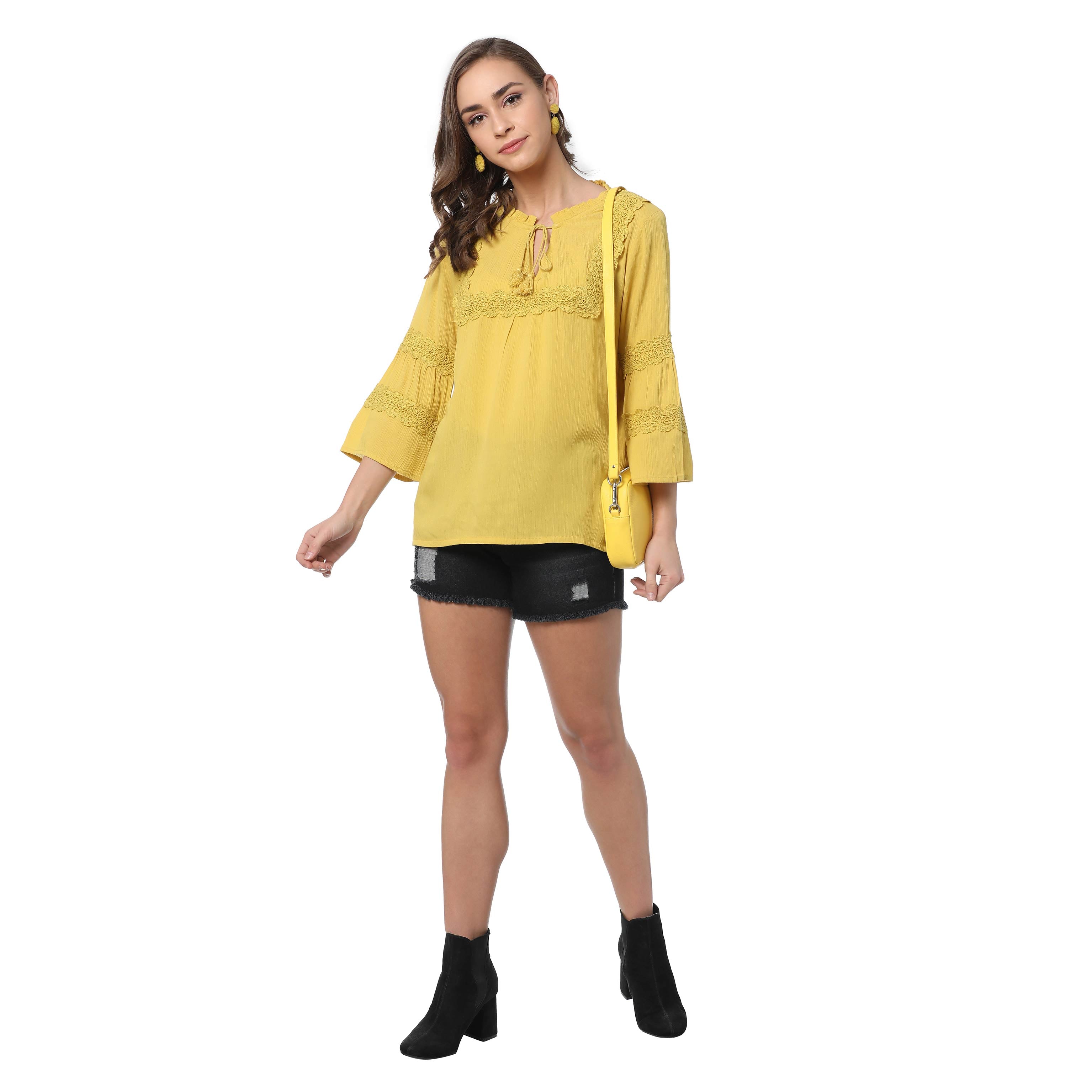 Yellow Bell Top - MyraUSA