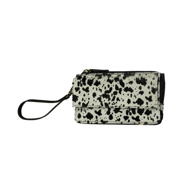 QUIRKY BLACK DALMATIAN WALLET - Myra USA