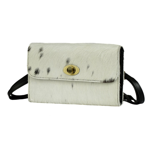 MONOCHROME HAIRON WALLET - Myra USA