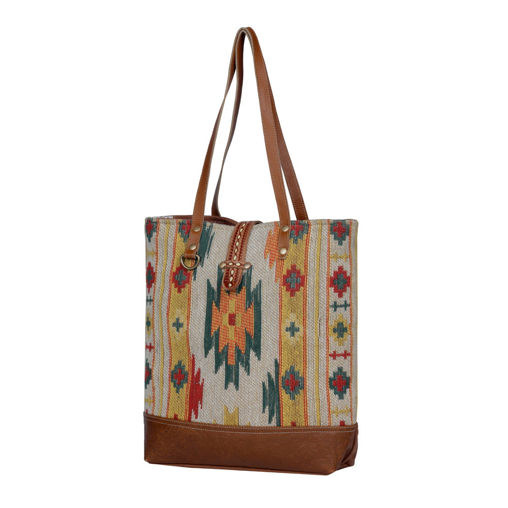 Gold n Bold Tote Bag - MyraUSA