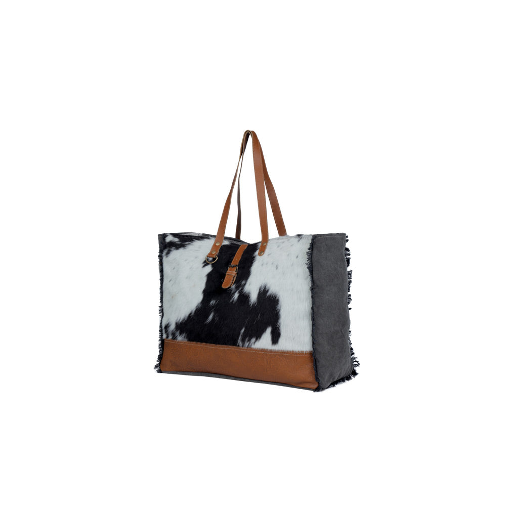 Matty Affair Canvas & Hairon Bag - MyraUSA