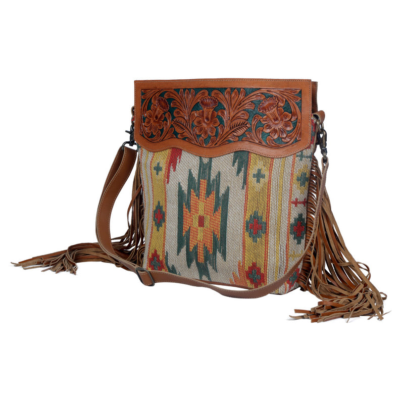 Tingle Wingle Hand-Tooled Bag