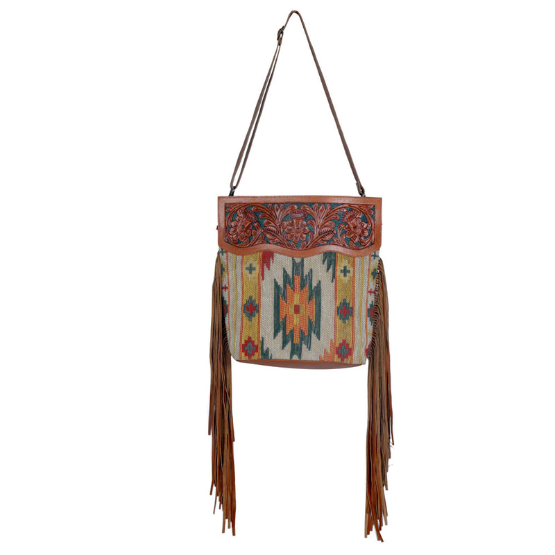 Tingle Wingle Hand-Tooled Bag