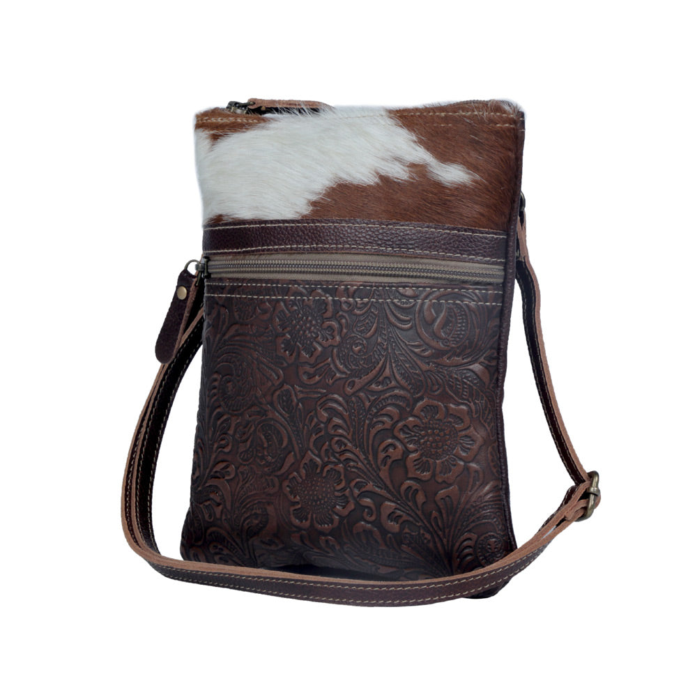 Tangled Vine Leather & Hairon Bag - Myra USA