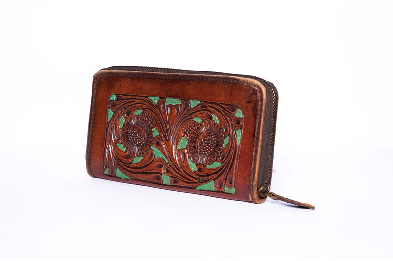 Turquoise Vine Wallet