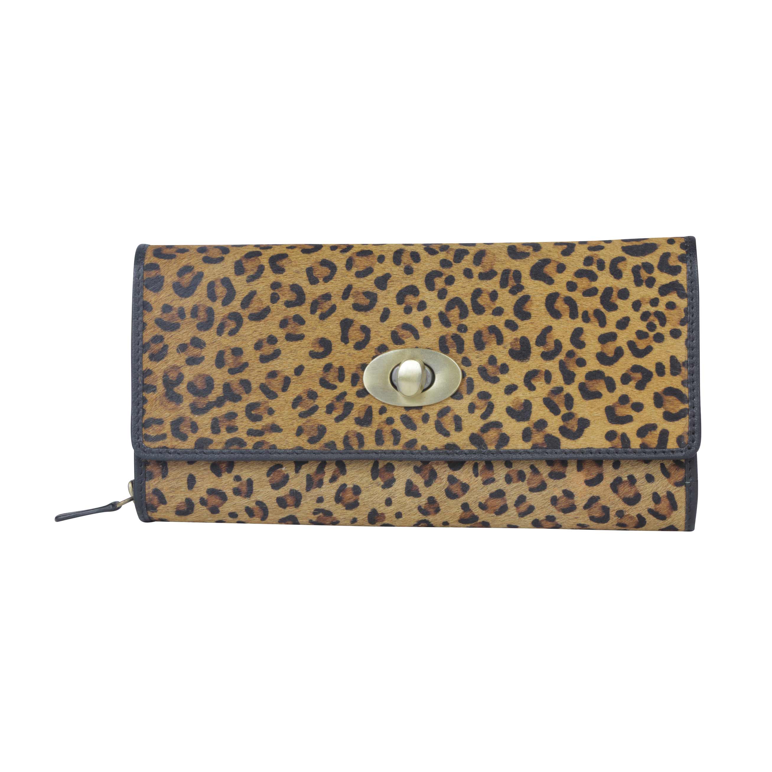 Graceful Leopard Print Wallet - MyraUSA