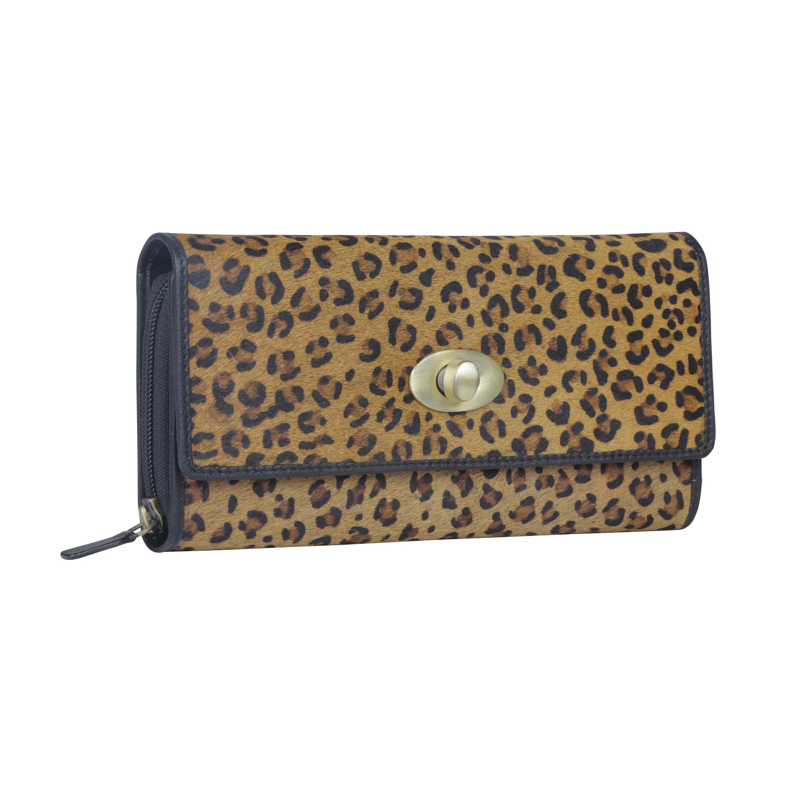 Graceful Leopard Print Wallet - MyraUSA