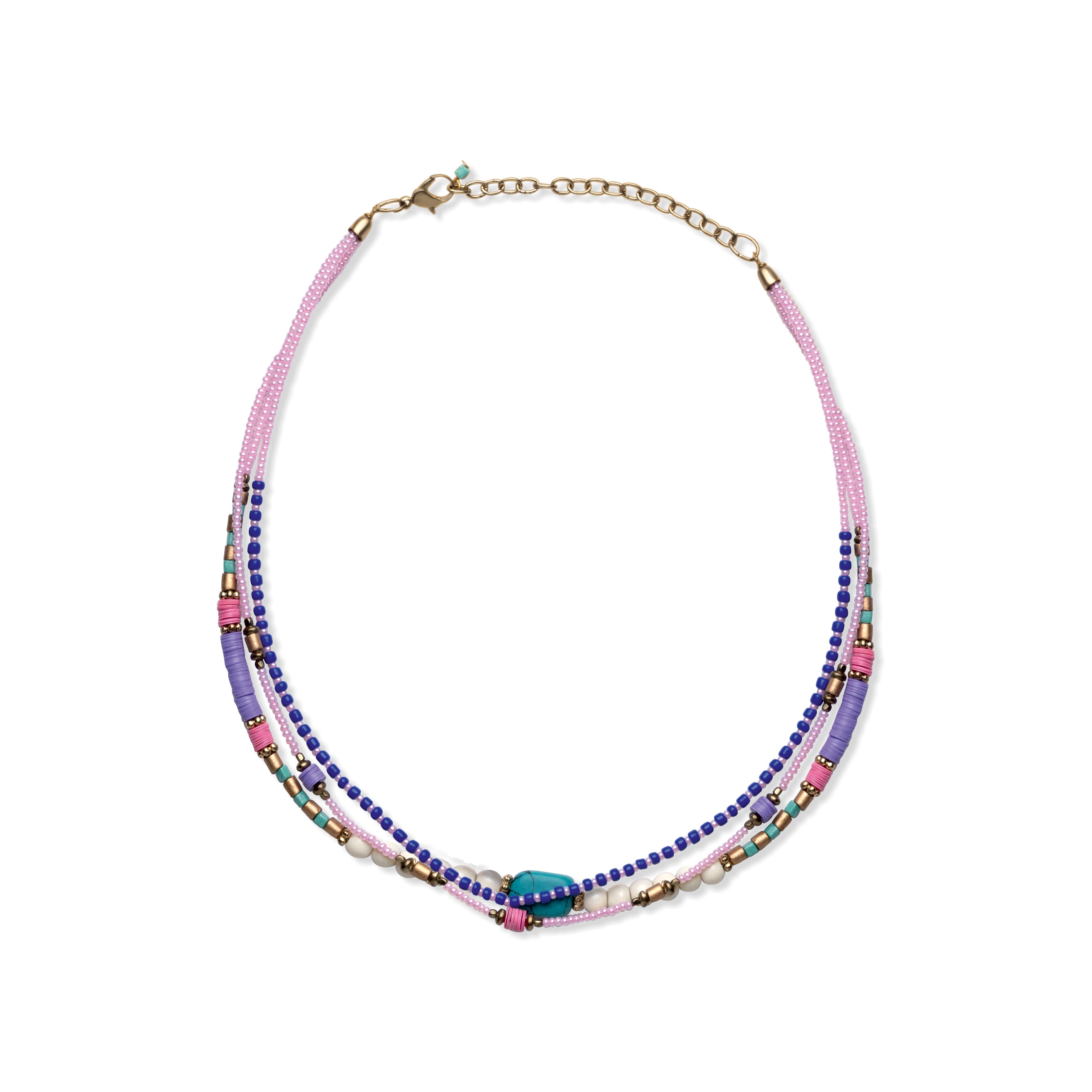 Beady Charm NECKLACE - MyraUSA