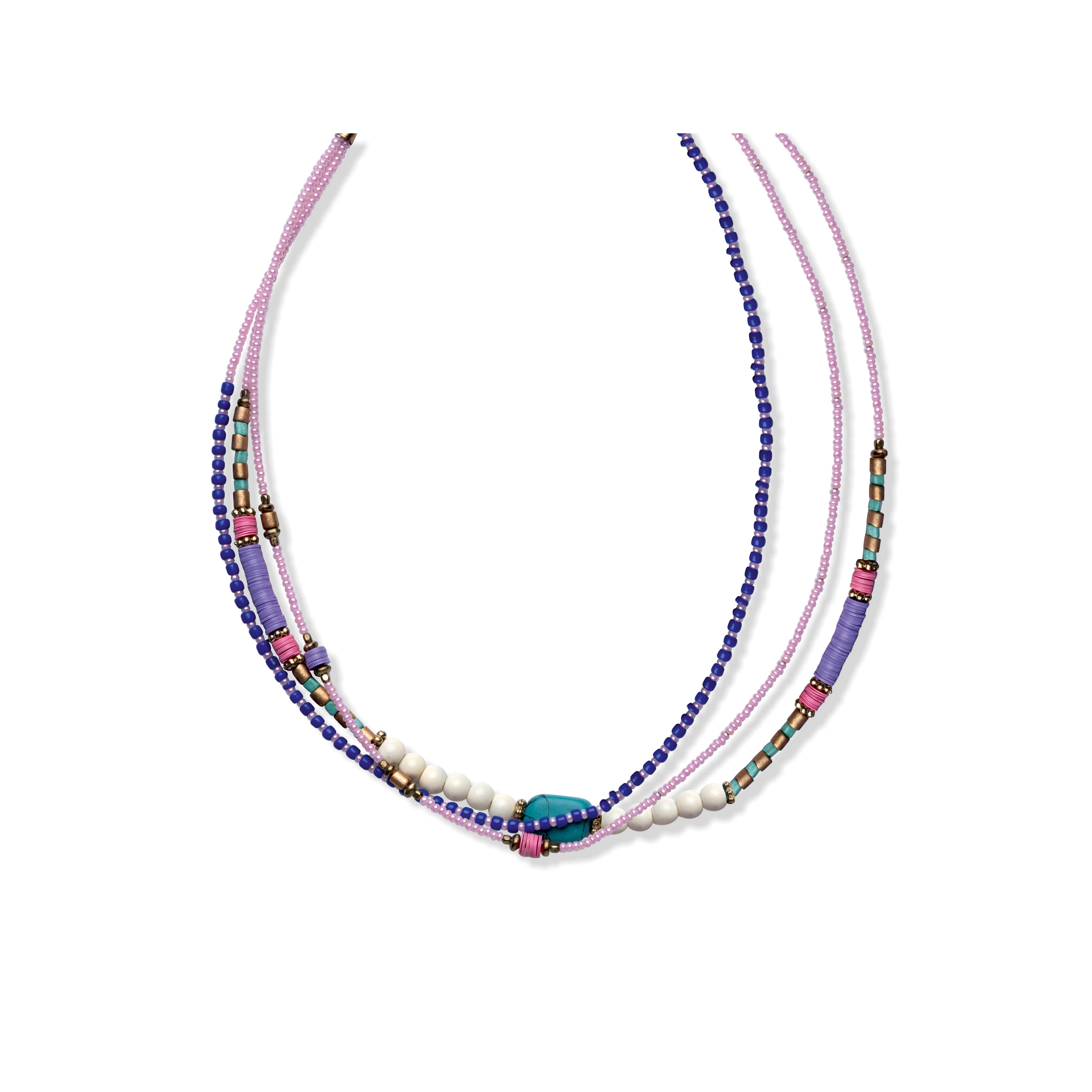 Beady Charm NECKLACE - MyraUSA