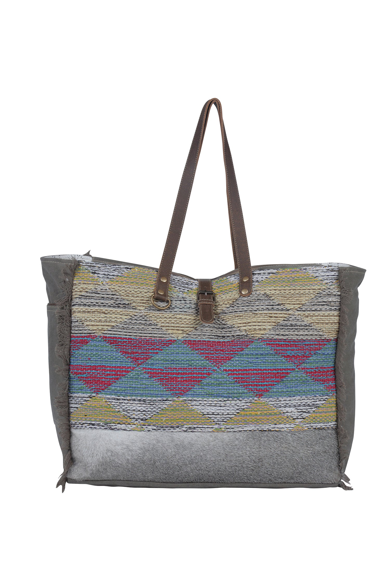 Vibrant Pyramids  Weekender Bag - MyraUSA